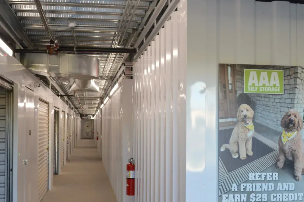 Indoor storage units